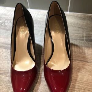 Elegant Black and Red Heels